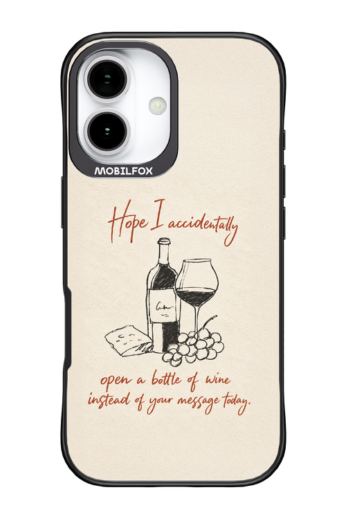Bottle of wine 2.0 - Apple iPhone 17