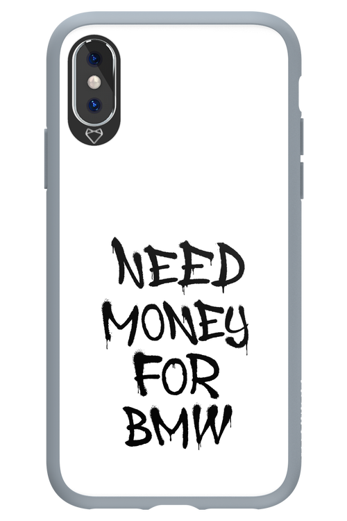 Need Money For BMW Black - Apple iPhone X