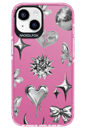 Silver Zone Transparent - Apple iPhone 14