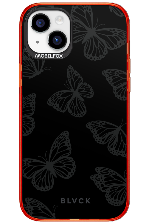 Black Butterflies - Apple iPhone 15 Plus