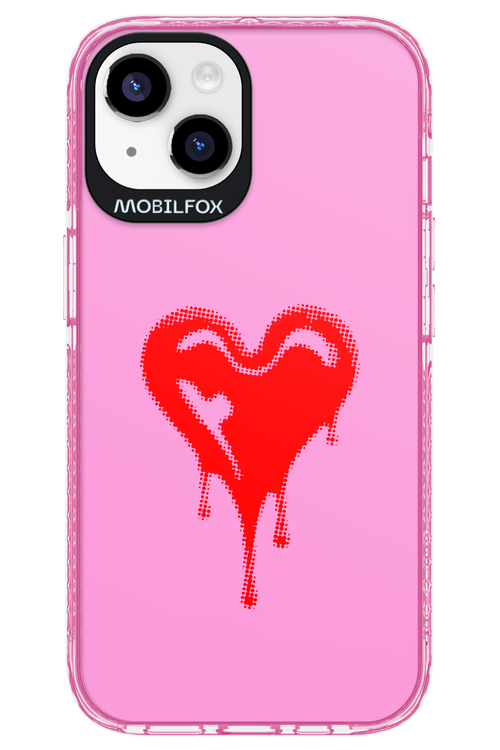 Heart Pink - Apple iPhone 14