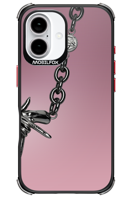 Chain dreapta roz 2.0 - Apple iPhone 16
