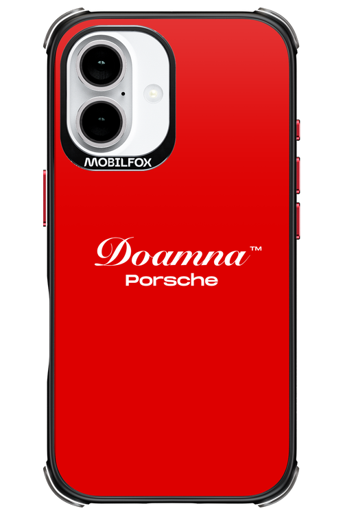 Doamna Porsche (red) - Apple iPhone 16
