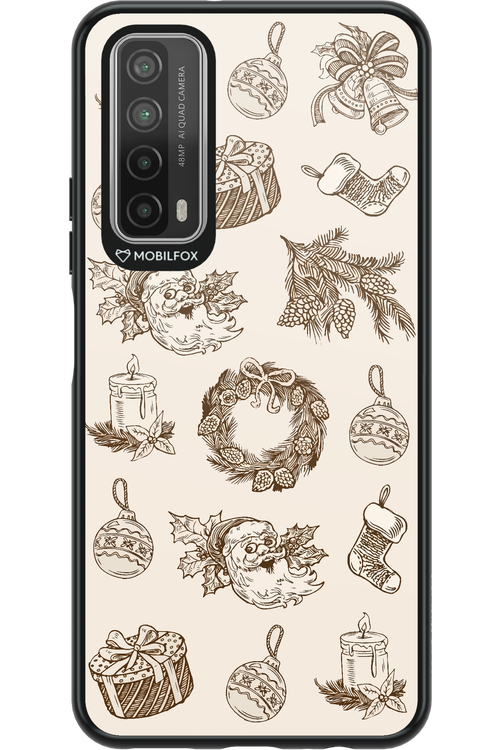 Christmas Paper - Huawei P Smart 2021