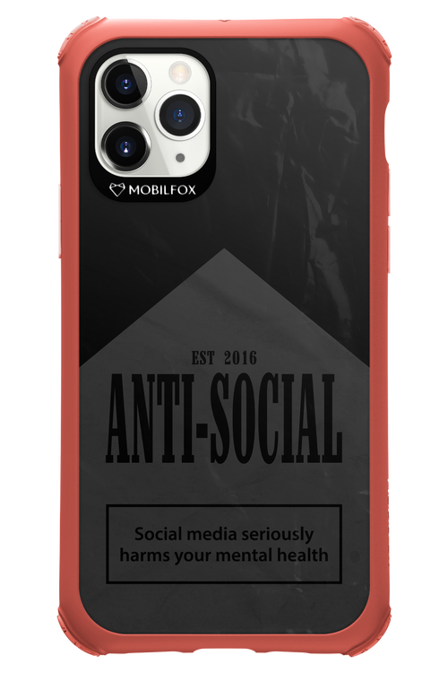 ANTI-SOCIAL (BLVCK) 2.0 - Apple iPhone 11 Pro