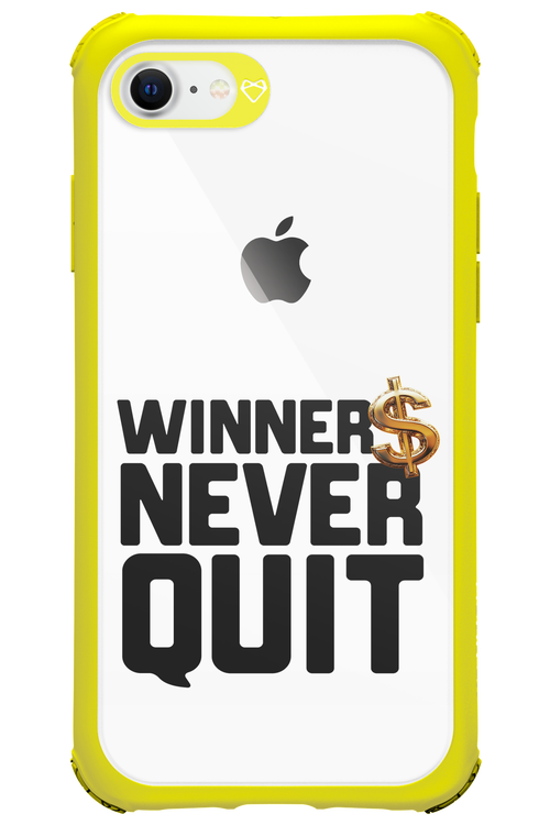 Winners Never Quit - Apple iPhone 8
