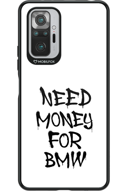 Need Money For BMW Black - Xiaomi Redmi Note 10 Pro
