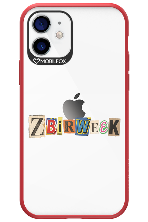 Zbirweek (transparent) 2.0 - Apple iPhone 12
