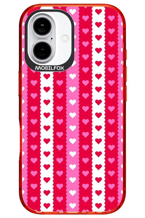 Christmas Heart Biscuit - Apple iPhone 16