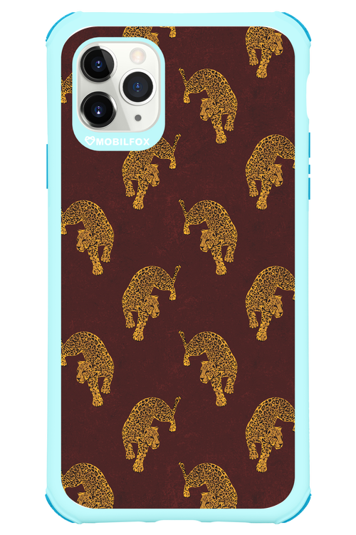 Burgundy Leopard Pattern - Apple iPhone 11 Pro Max