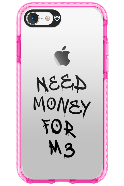 Need M3 Transparent Black - Apple iPhone 7