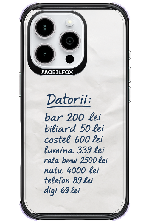 The List - Apple iPhone 16 Pro