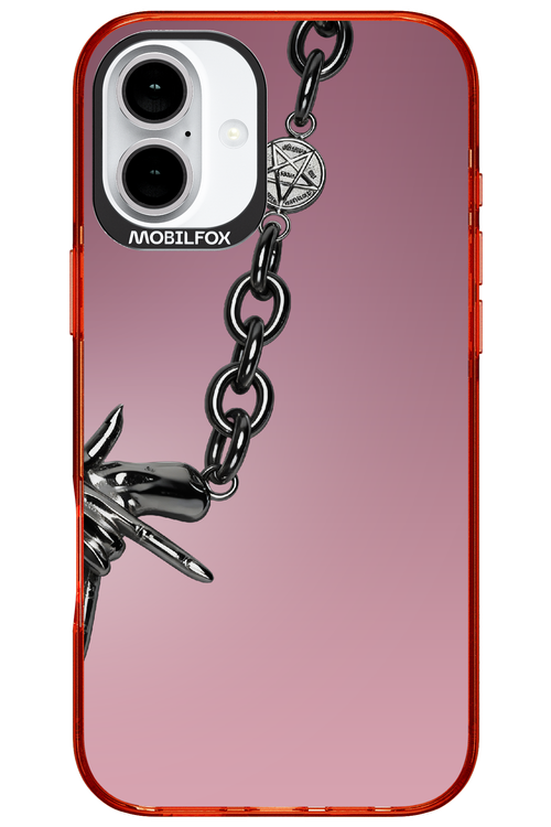 Chain dreapta roz 2.0 - Apple iPhone 16 Plus