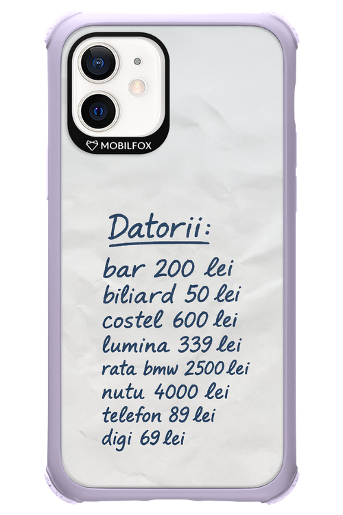 The List - Apple iPhone 12