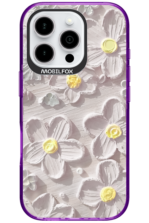 White Flowers 2.0 - Apple iPhone 16 Pro