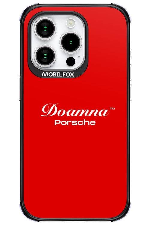 Doamna Porsche (red) - Apple iPhone 15 Pro