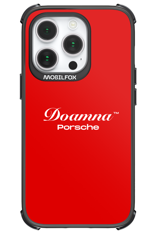 Doamna Porsche (red) - Apple iPhone 14 Pro