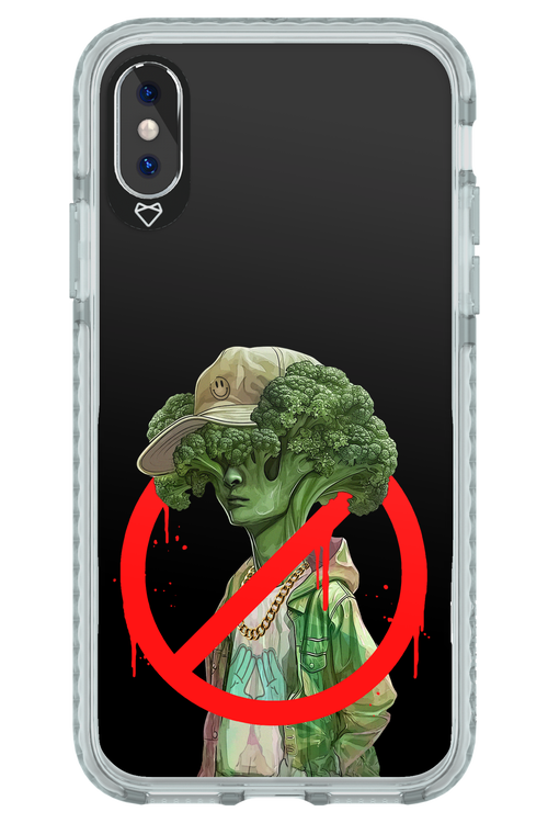Anti Brokkoli Black - Apple iPhone X