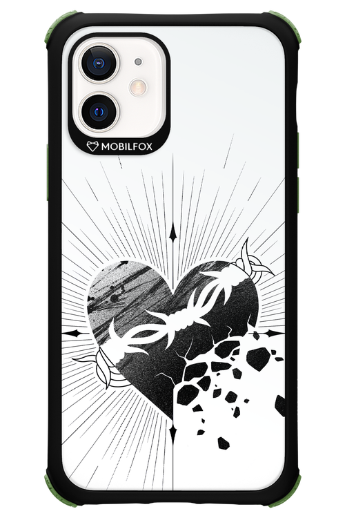 Fekete Szív 2.0 - Apple iPhone 12