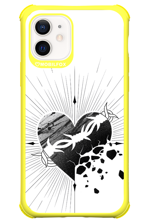 Fekete Szív 2.0 - Apple iPhone 12
