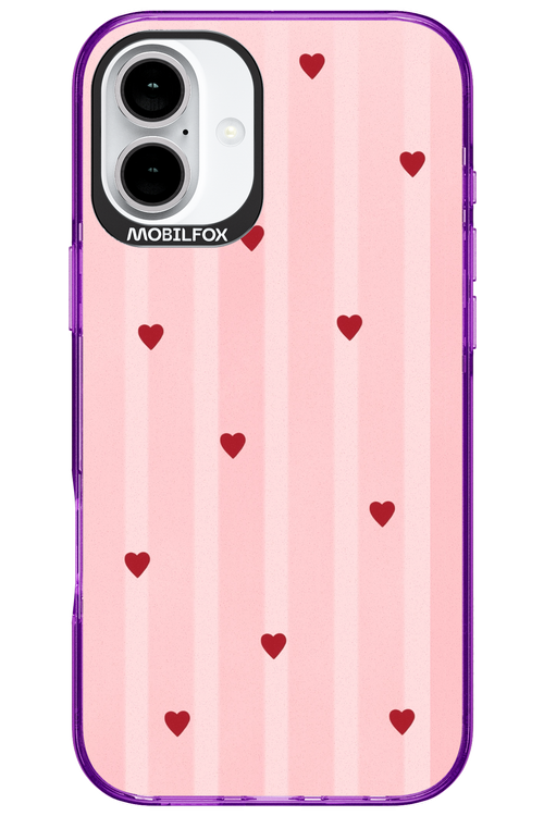 Red Little Hearts 2.0 - Apple iPhone 16 Plus