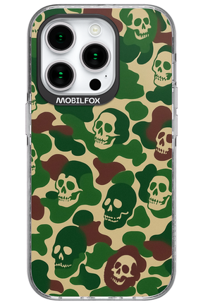 Camo Skull - Apple iPhone 15 Pro