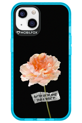Flower Black - Apple iPhone 13