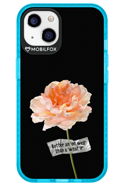 Flower Black - Apple iPhone 13