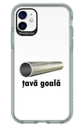 Țavă Goală White - Apple iPhone 11