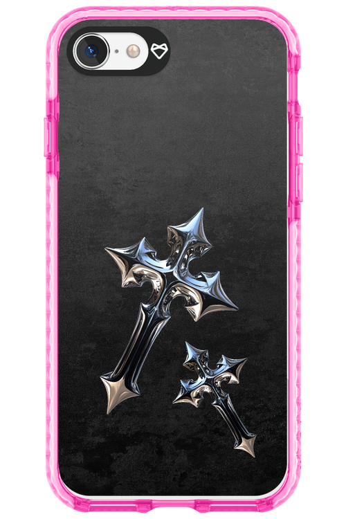 Chrome Crosses 2.0 - Apple iPhone SE 2022