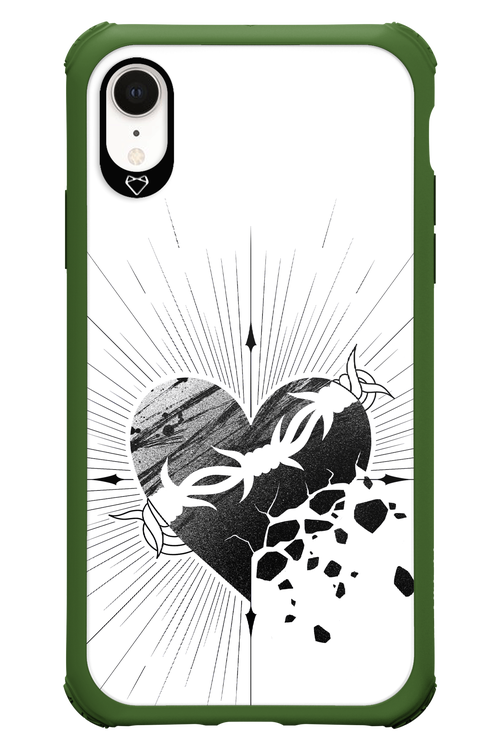 Fekete Szív - Apple iPhone XR