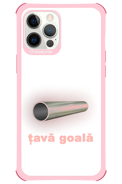 Țavă Goală Pink 2.0 - Apple iPhone 12 Pro Max