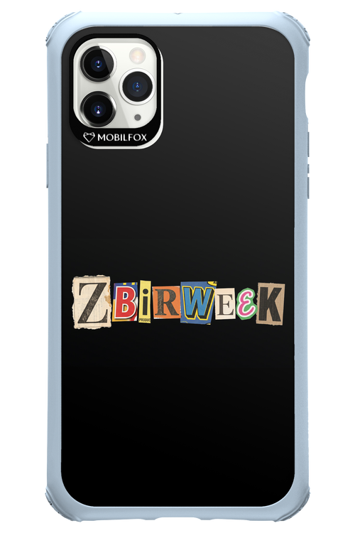 Zbirweek (black) 2.0 - Apple iPhone 11 Pro Max