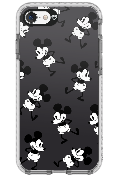 Iconic Mouse (antracite pattern) - Apple iPhone 7