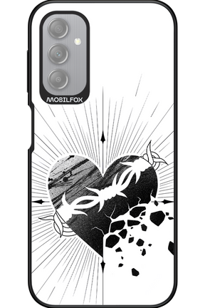 Fekete Szív - Samsung Galaxy A14