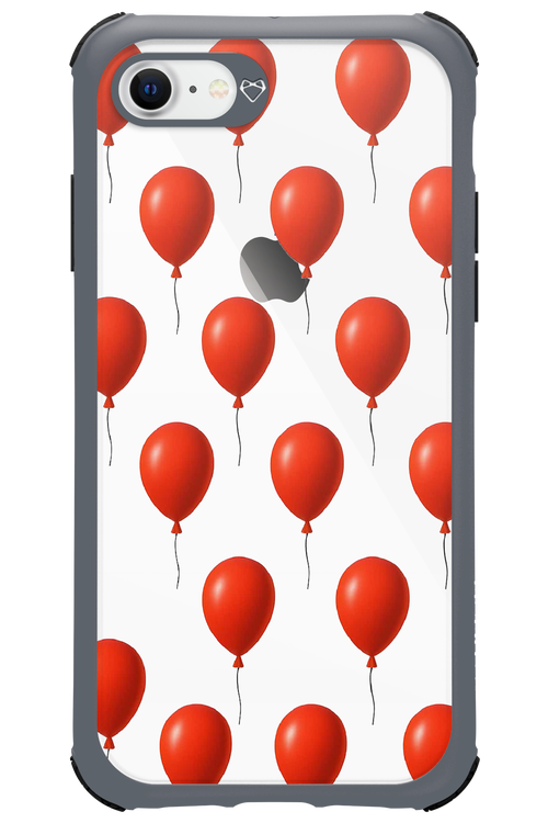 Red Balloons - Apple iPhone 8