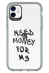 Need M3 Transparent Black - Apple iPhone 11