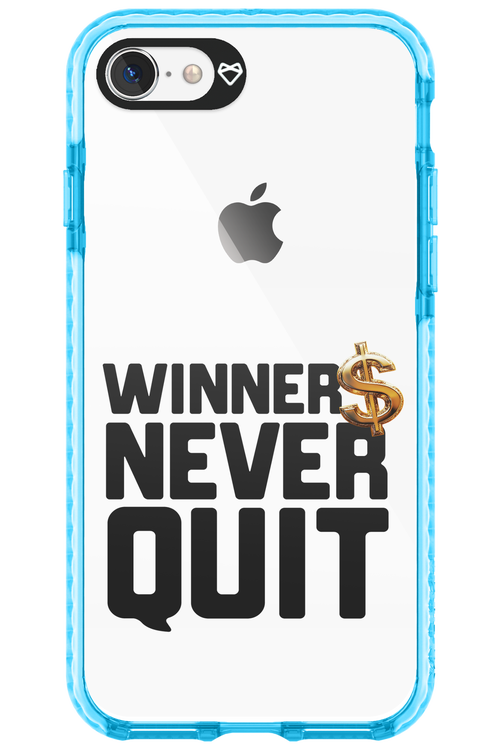 Winners Never Quit - Apple iPhone 8