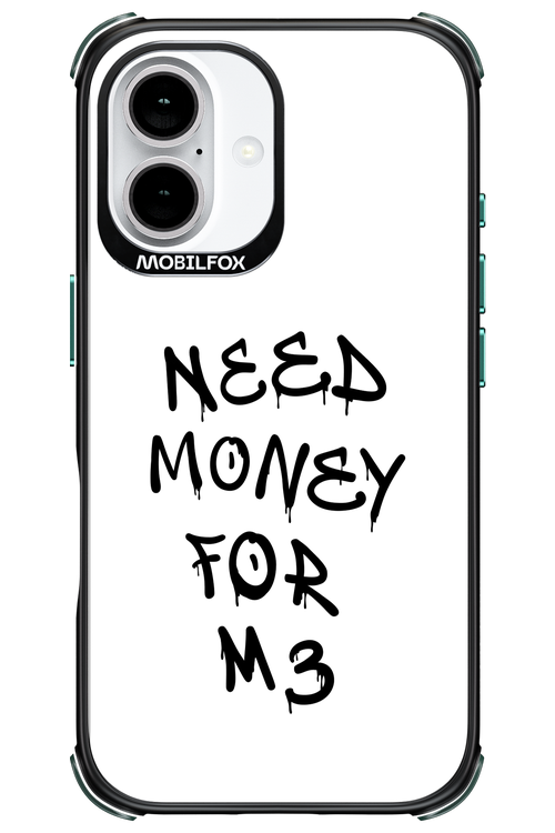 Need M3 White - Apple iPhone 16