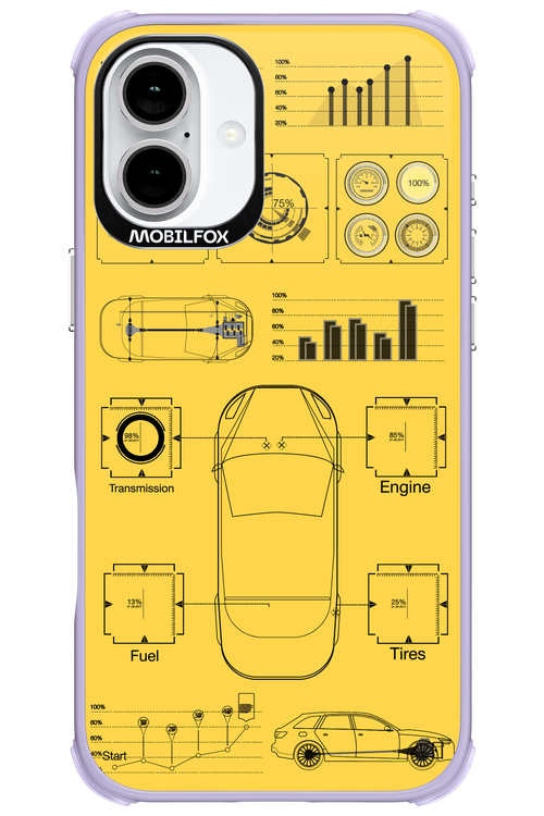 Grid Shift - Apple iPhone 16 Plus