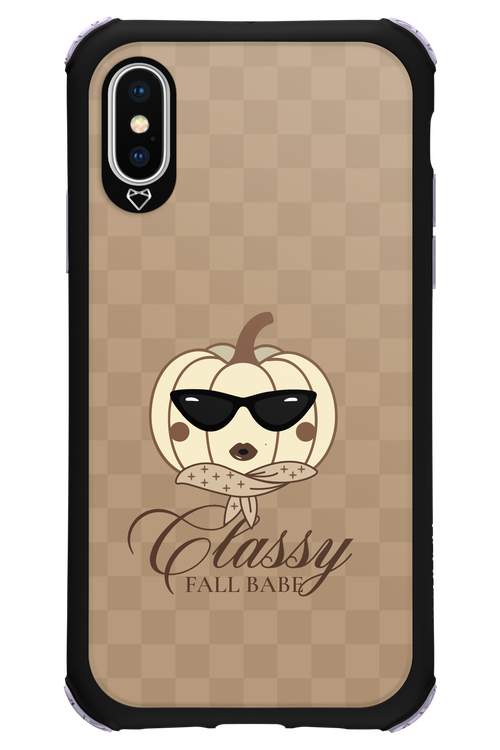 Fall Babe 2.0 - Apple iPhone X