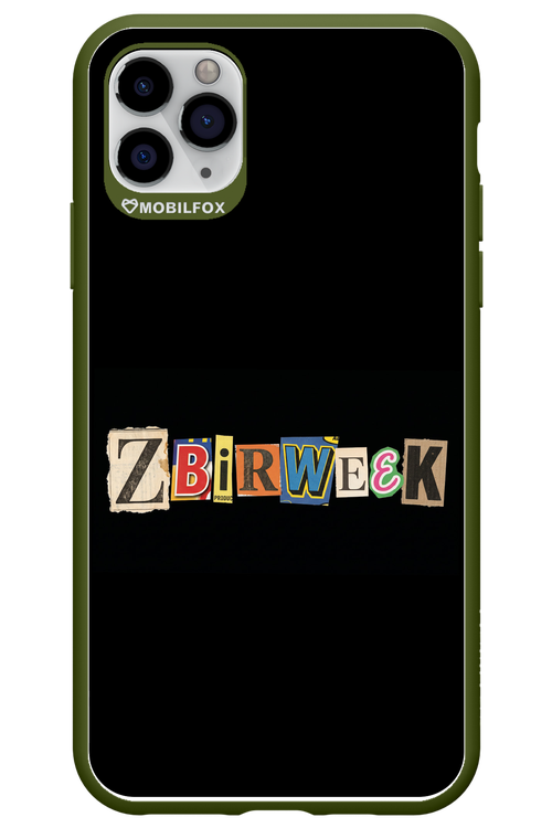 Zbirweek (black) 2.0 - Apple iPhone 11 Pro Max