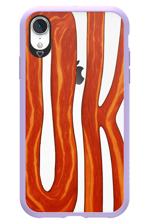 O K (Transparent) - Apple iPhone XR