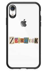 Zbirweek (transparent) 2.0 - Apple iPhone XR