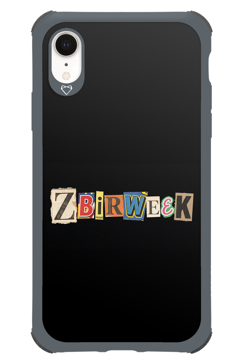Zbirweek (black) 2.0 - Apple iPhone XR