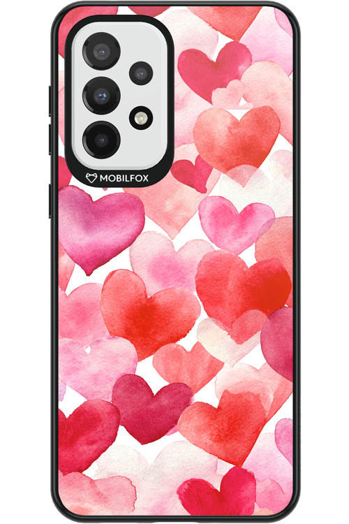 Water Painted Heart - Samsung Galaxy A33