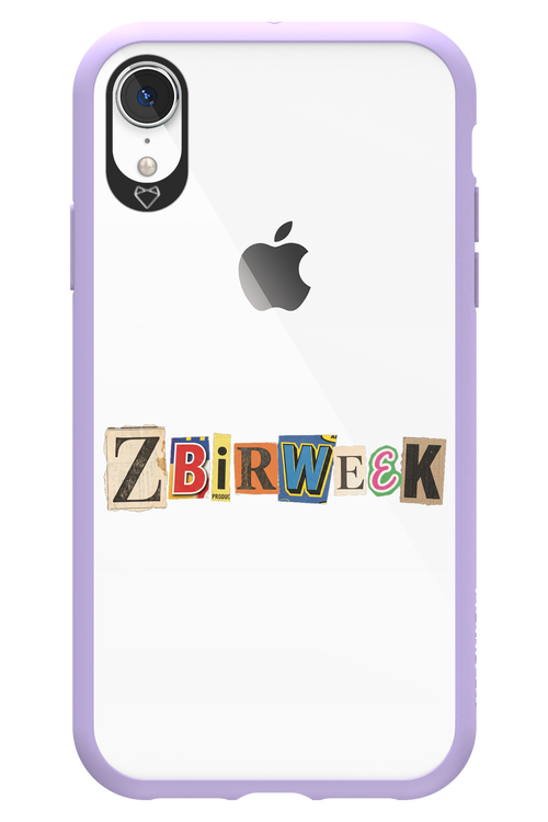 Zbirweek (transparent) 2.0 - Apple iPhone XR
