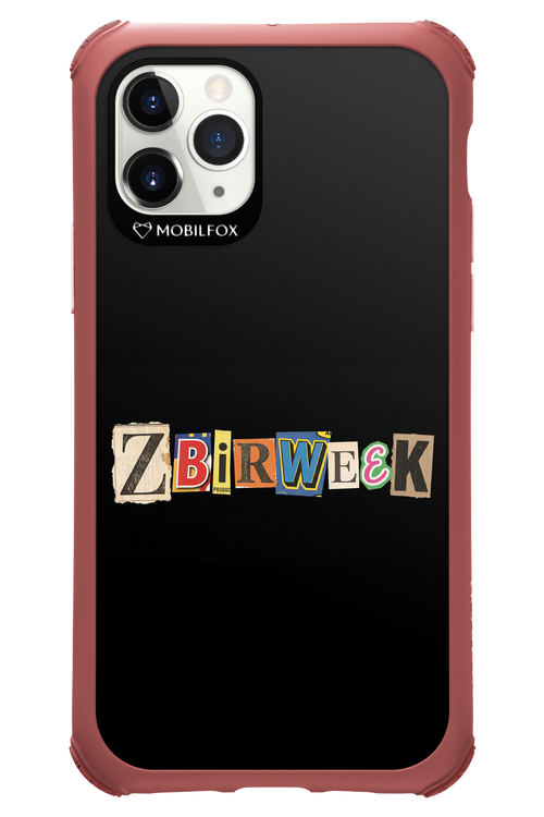 Zbirweek (black) 2.0 - Apple iPhone 11 Pro