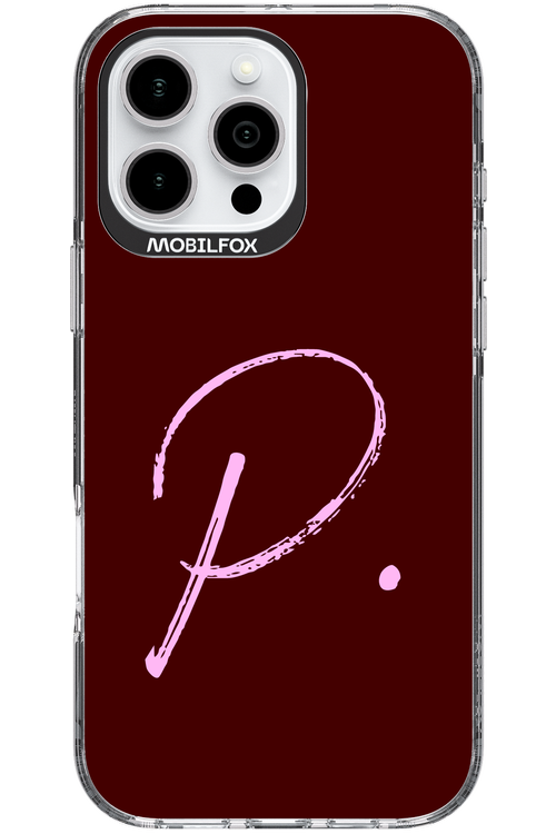 (Dark Blush) P 2.0 - Apple iPhone 16 Pro Max