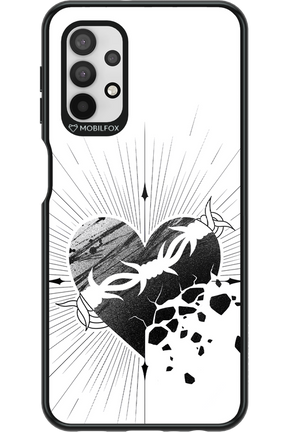 Fekete Szív - Samsung Galaxy A32 5G